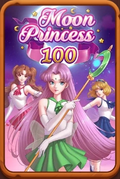 Trzy księżniczki w strojach Sailor Moon, w tym jedna z różowymi włosami i różdżką
