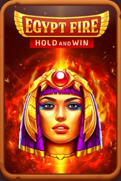 Slot gra Egypt Fire Hold and Win z płonącą Kleopatrą